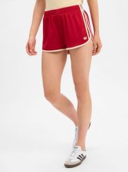 Adidas Originals spodenki sportowe Kobiety Sztuczne włókno czerwony, L. Czerwone spodenki sportowe damskie adidas Originals, l, z włókna, do biegania. Za 179.95 zł.