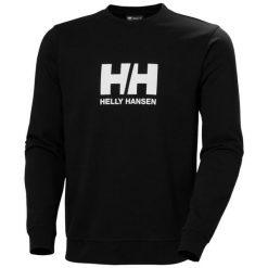 Bluza Helly Hansen Logo. Czarne bluzy bez kaptura męskie Helly Hansen, m. Za 355.00 zł.
