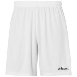 Szorty Uhlsport center basic. Białe szorty męskie UHLSPORT, bez wzorów, klasyczne. Za 111.50 zł.