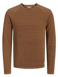 Jack & Jones Sweter "Hill" w kolorze karmelowym rozmiar: S. Brązowe swetry męskie Jack & Jones, s, bez wzorów, bez kołnierzyka. Za 83.42 zł.