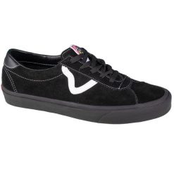 Buty sportowe do chodzenia unisex, Vans UA Sport. Czarne buty sportowe na co dzień damskie Vans, bez wzorów, trekkingowe. Za 199.99 zł.