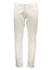 Pepe Jeans Dżinsy "Stanley" - Tapered fit - w kolorze białym rozmiar: W36/L32. Białe jeansy męskie Pepe Jeans. Za 162.87 zł.