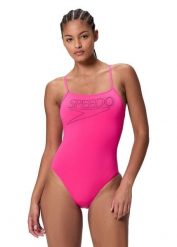 Strój kąpielowy jednoczęściowy damski Speedo Endurance+ Thinstrap. Czerwone stroje jednoczęściowe damskie Speedo, l, bez wzorów. Za 169.99 zł.