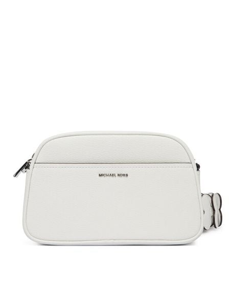 MICHAEL Michael Kors Torebka 32R6SJ6C5Y Biały. Białe torebki klasyczne damskie MICHAEL Michael Kors, bez wzorów, ze skóry, bez dodatków. Za 859.99 zł.