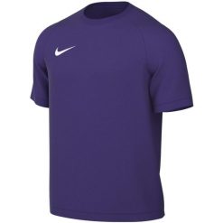 Koszulka męska Nike Dri-Fit Park VIII. Fioletowe t-shirty sportowe męskie Nike, m, z poliesteru, bez ramiączek, do piłki nożnej, dri-fit (nike). Za 66.99 zł.