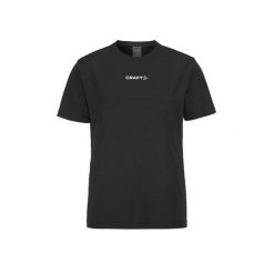 Koszulka Craft Squad Go Function. Czarne t-shirty sportowe męskie Craft, bez ramiączek, do piłki nożnej. Za 118.50 zł.