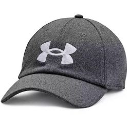 Czapka z daszkiem męska Under Armour Blitzing Cap. Szare czapki męskie Under Armour, bez wzorów, sportowe. Za 99.00 zł.