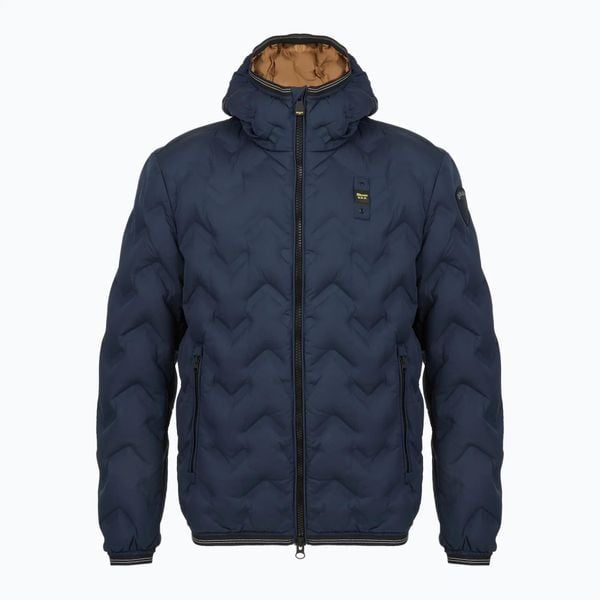 Kurtka męska Blauer USA Piery. Niebieskie kurtki męskie Blauer, l, bez wzorów, z materiału, eleganckie, bez kaptura. Za 1,299.00 zł.