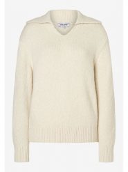 More & More Sweter w kolorze beżowym rozmiar: 44. Brązowe swetry klasyczne damskie MORE & MORE, bez kołnierzyka. Za 139.95 zł.