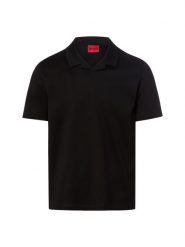 HUGO koszulka polo Mężczyźni Bawełna czarny, XL. Czarne koszulki polo męskie Hugo, m, bez wzorów, z bawełny, bez ramiączek. Za 329.95 zł.