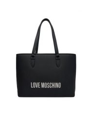 LOVE MOSCHINO Torebka JC4190PP1OKD000B Czarny. Czarne torebki klasyczne damskie Love Moschino, bez wzorów, ze skóry, bez dodatków. Za 1,049.00 zł.