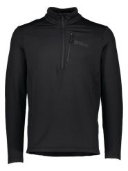 Jack Wolfskin Bluza polarowa "Kolbenberg" w kolorze czarnym rozmiar: M. Czarne bluzy bez kaptura męskie Jack Wolfskin, m, z polaru. Za 153.34 zł.