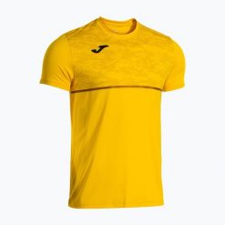 Koszulka do biegania męska Joma Record III. Żółte t-shirty sportowe męskie Joma, m, z elastanu, bez ramiączek, do biegania. Za 92.99 zł.