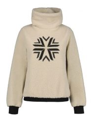 LUHTA Bluza polarowa "Iinatti" w kolorze beżowym rozmiar: XL. Brązowe bluzy bez kaptura damskie Luhta, xl, z polaru. Za 149.31 zł.