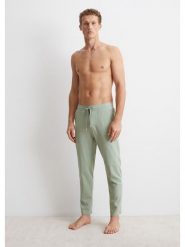 Marc O´Polo Bodywear Spodnie piżamowe w kolorze jasnozielonym rozmiar: XXL. Zielone piżamy męskie xxl, bez wzorów, z bawełny, bez ramiączek. Za 162.87 zł.