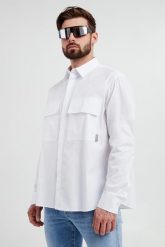 Koszula męska BALMAIN. Koszule męskie Balmain, m, bez wzorów, bez kołnierzyka, bez ramiączek. W wyprzedaży za 2,183.35 zł.