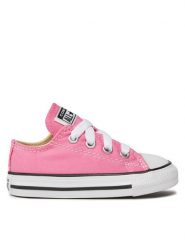 Converse Trampki Inf C/T A/S OX 7J238C Różowy. Czerwone trampki i tenisówki dziewczęce Converse, bez wzorów, z materiału, bez zapięcia. Za 149.99 zł.