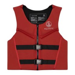 Kamizelka asekuracyjna męska AQUASTIC AQS-LVM. Czerwone kamizelki męskie AQUASTIC, m. Za 139.99 zł.