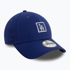 Czapka z daszkiem New Era Metallic Patch 9FORTY Los Angeles Dodgers. Niebieskie czapki męskie New Era, bez wzorów. Za 119.99 zł.