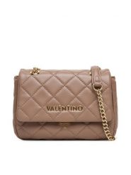 Valentino Torebka Ocarina VBS3KK05R Brązowy. Brązowe torebki wieczorowe Valentino, bez wzorów, ze skóry, wizytowe, bez kołnierzyka, bez ramiączek. Za 349.99 zł.