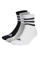 Skarpetki Adidas Sport 3S C Spw Mid 3P Dorosłych. Białe skarpetki męskie Adidas, bez wzorów, z materiału. Za 129.99 zł.