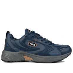 Buty sneakersy męskie sportowe męskie Fila KREATIX. Niebieskie buty sportowe na co dzień męskie Fila, bez zapięcia. Za 199.00 zł.