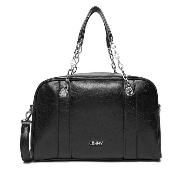 Torebka JENNY. Czarne torebki klasyczne damskie Jenny, bez wzorów, bez dodatków. Za 129.99 zł.