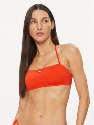 Tommy Hilfiger Góra od bikini UW0UW05088 Czerwony. Czerwone bikini damskie Tommy Hilfiger, bez wzorów. Za 149.99 zł.