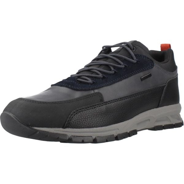 Buty GEOX U DORAY B ABX Niebieski. Czarne buty trekkingowe męskie Geox, z syntetyku, bez zapięcia, trekkingowe. Za 361.99 zł.