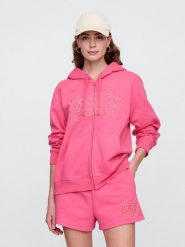 GAP Bluza w kolorze różowym rozmiar: S. Różowe bluzy z kapturem damskie GAP, s. Za 92.21 zł.