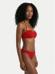 EA7 Emporio Armani Bikini 7W000290 AF20663 Czerwony. Czerwone bikini damskie EA7 Emporio Armani, bez wzorów. Za 439.99 zł.