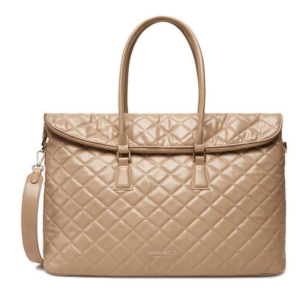 Torebka Nine West. Brązowe torebki klasyczne damskie Nine West, bez wzorów, bez dodatków. Za 299.99 zł.