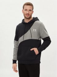 Under Armour Bluza techniczna Ua Essential Flc Blocked Hd 1383070-001 Czarny Loose Fit. Czarne bluzy bez kaptura męskie Under Armour, l, z bawełny. Za 159.99 zł.
