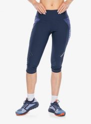 Legginsy do biegania damskie Crazy Mid-Short Pressure. Niebieskie legginsy damskie Crazy, l, bez wzorów, z materiału. Za 357.49 zł.