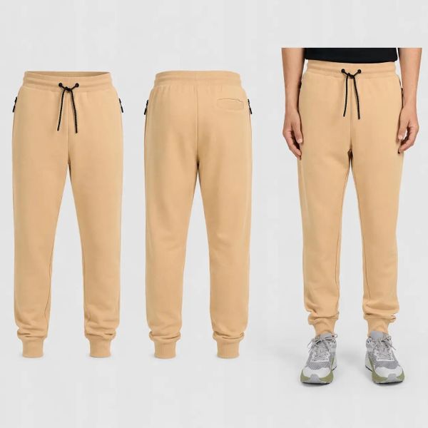 SPODNIE MĘSKIE DRESOWE 4F JOGGERY SPORTOWE BEŻOWE. Brązowe spodnie sportowe męskie 4f, z bawełny. Za 149.99 zł.
