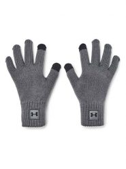 Under Armour Rękawiczki "Halftime" w kolorze szarym rozmiar: L/XL. Szare rękawiczki męskie Under Armour, bez wzorów, z materiału. Za 106.62 zł.