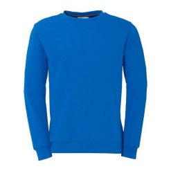 Bluza Uhlsport Essential. Niebieskie bluzy sportowe męskie UHLSPORT, bez wzorów, prążkowane, sportowe, bez kołnierzyka, bez ramiączek. Za 218.45 zł.