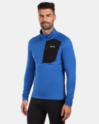 Męski sweter polarowy na pełny zamek Kilpi VIGO-M. Czarne swetry męskie Kilpi, m, bez wzorów, z materiału, bez kołnierzyka. Za 292.95 zł.
