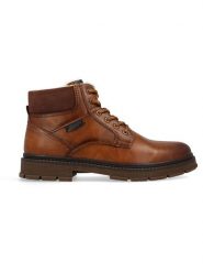 Wrangler Botki "Marshall" w kolorze jasnobrązowym rozmiar: 41. Brązowe buty zimowe męskie Wrangler, bez zapięcia. Za 210.81 zł.
