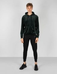 Takeshy Kurosawa Bluza | 83138 | Felpa Hoodie Ciniglia | Mężczyzna | Zielony. Zielone bluzy bez kaptura męskie Takeshy Kurosawa, m, z elastanu. W wyprzedaży za 279.00 zł.