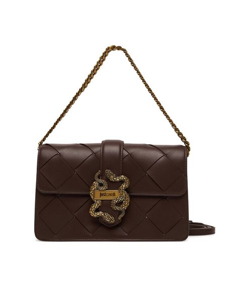 Just Cavalli Torebka 80RA4BM1 Czarny. Czarne torebki klasyczne damskie Just Cavalli, bez wzorów, ze skóry, bez dodatków. Za 829.99 zł.