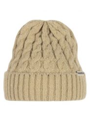 Roadsign Czapka w kolorze beżowym rozmiar: onesize. Brązowe czapki zimowe damskie Roadsign, ze splotem. Za 26.99 zł.