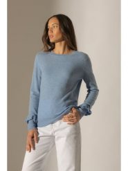 Perfect Cashmere Kaszmirowy sweter "Luing" w kolorze błękitnym rozmiar: XL. Niebieskie swetry klasyczne damskie Perfect Cashmere, xl, z kaszmiru, bez kołnierzyka. Za 215.21 zł.
