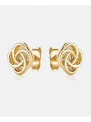 Revoni Złote kolczyki-wkrętki z cyrkoniami rozmiar: onesize. Żółte kolczyki damskie Revoni, z cyrkonią, złote. Za 1,348.99 zł.