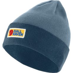 Czapka zimowa Fjallraven Vardag Classic Beanie - indigo blue/dawn blue. Niebieskie czapki męskie Fjällräven, na zimę, bez wzorów, sportowe. Za 89.00 zł.