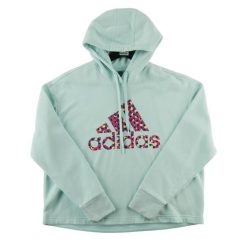 Second life - Bluza z kapturem damska Adidas - Stan bardzo dobry. Niebieskie bluzy sportowe damskie Adidas, xl, bez wzorów, z materiału, bez ramiączek, z kapturem. Za 106.46 zł.