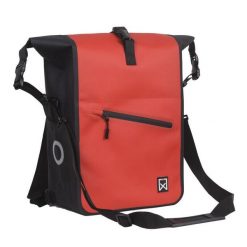 Wodoodporny plecak Willex Combi. Czerwone plecaki damskie willex, bez wzorów, z materiału, sportowe. Za 455.00 zł.