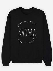 WOOOP Bluza "Karma" w kolorze czarnym rozmiar: S. Czarne bluzy bez kaptura męskie Wooop, s. Za 108.99 zł.
