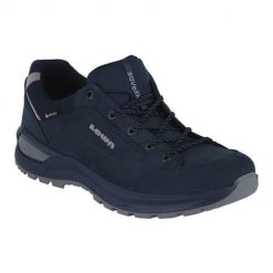 Buty trekkingowe męskie Lowa Renegade Evo Low Gtx. Niebieskie buty trekkingowe męskie Lowa, z gumy, bez zapięcia. Za 1,038.00 zł.