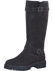 S.Oliver Kozaki w kolorze czarnym rozmiar: 37. Czarne kozaki damskie S.Oliver, bez obcasa, na obcasie. Za 230.59 zł.